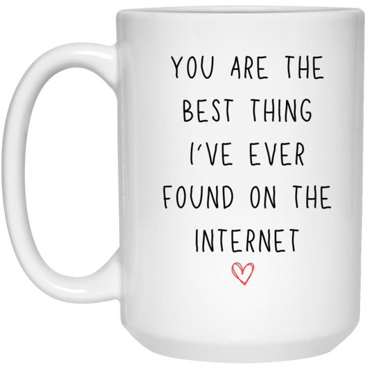 Best Thing 15oz White Mug