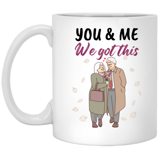 You And Me 11oz White Mug