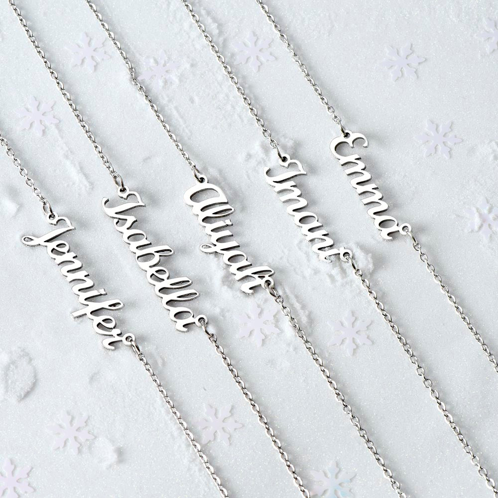 Forever Precious Name Necklace