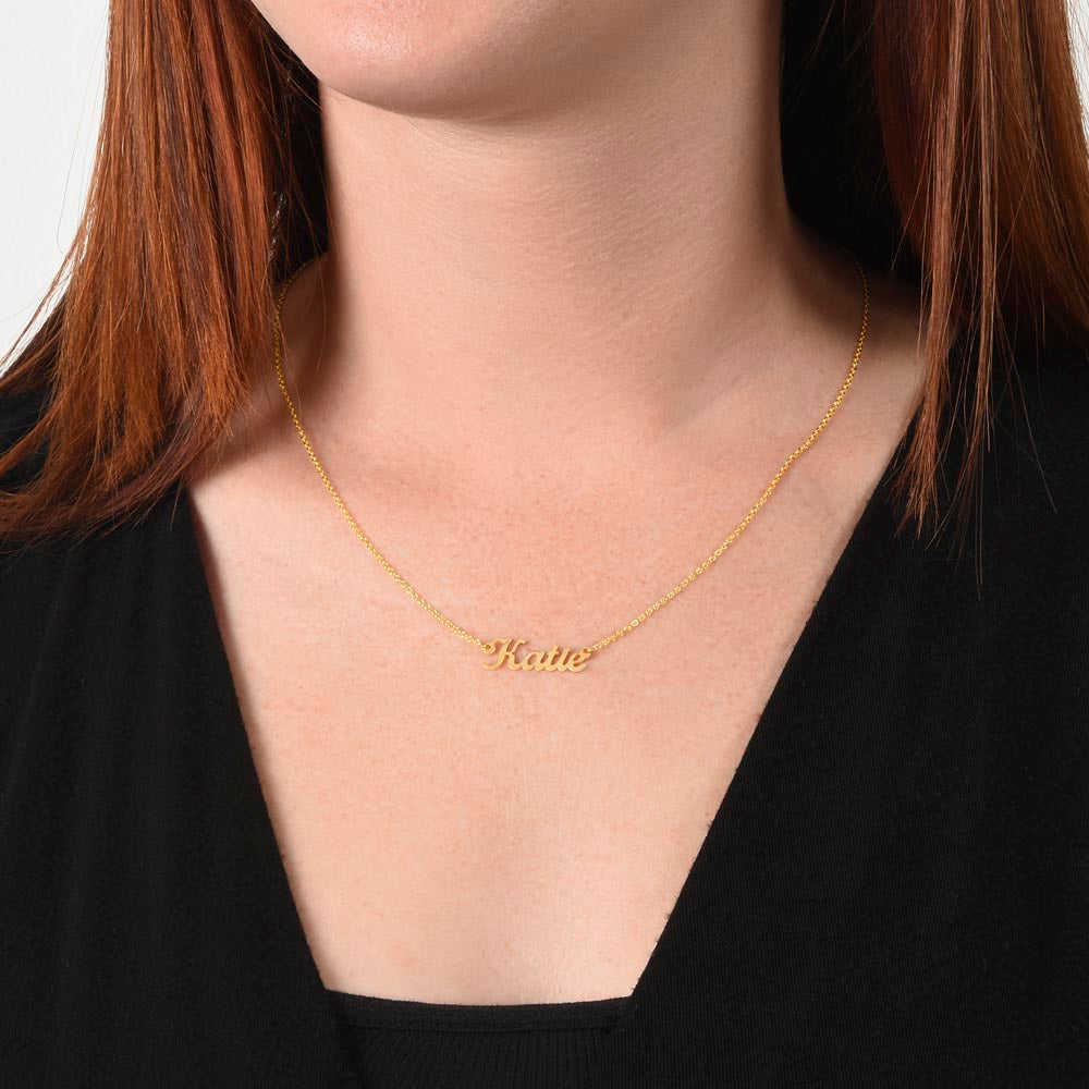 Forever Precious Name Necklace