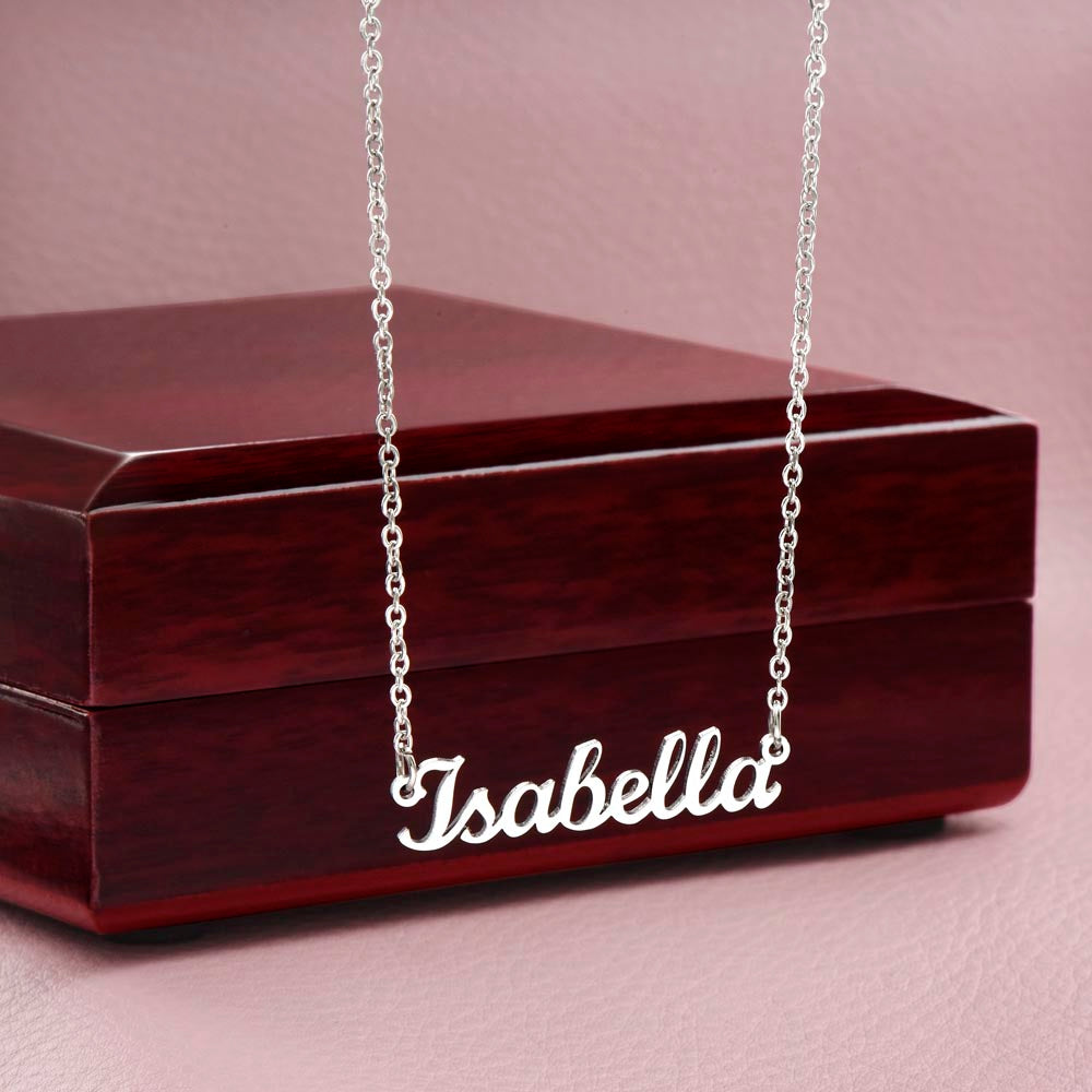 Forever Precious Name Necklace