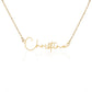 Forever Precious Signature Name Necklace